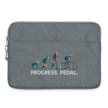 Progress Pedal Evolution - Laptop bag 15" - heather grey - Front