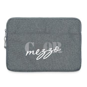 Chor Mezzosopran - Laptoptasche 15" - Grau meliert - Vorne