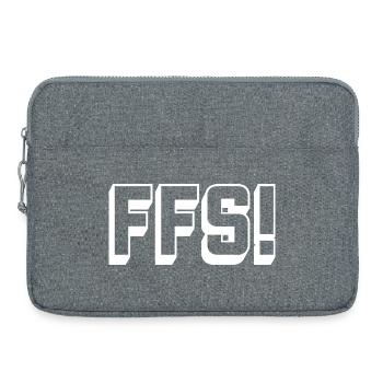 swear_FFS_white - Sacoche pour ordinateur portable 15 pouces - gris chiné - Devant