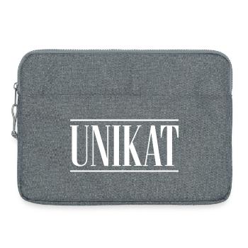 Unique Unique Individuel Valeur de soi unique - Sacoche pour ordinateur portable 15 pouces - gris chiné - Devant
