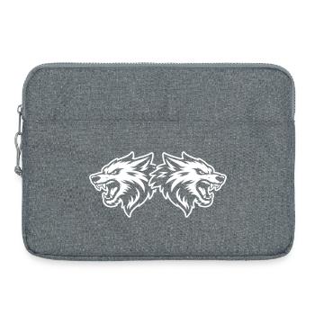 Wolf Kopf Team - Laptoptasche 15" - Grau meliert - Vorne