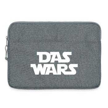 Das wars - Laptoptasche 15" - Grau meliert - Vorne