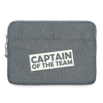 captain_of_the_team- - Sacoche pour ordinateur portable 15 pouces - gris chiné - Devant