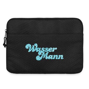 Wassermann Schuppen Wasser Sternzeichen Pool - Laptoptasche 15" - Schwarz - Vorne