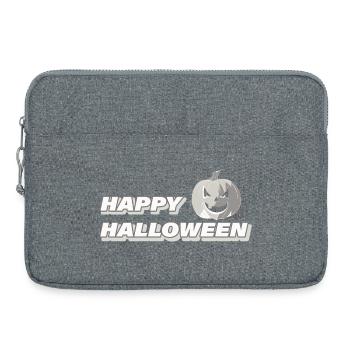 HAPPY HALLOWEEN - Laptoptasche 15" - Grau meliert - Vorne
