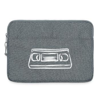 Video Kassette - Laptoptasche 15" - Grau meliert - Vorne