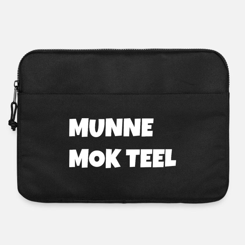 Munne mok teel - Laptop bag 15" - black