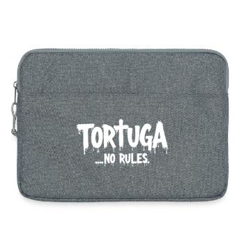 Tortuga – No Rules - Laptop bag 15" - heather grey - Front