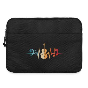 Violoncelle Heartbeat Violoncelle Violoncelle - Sacoche pour ordinateur portable 15 pouces - noir - Devant