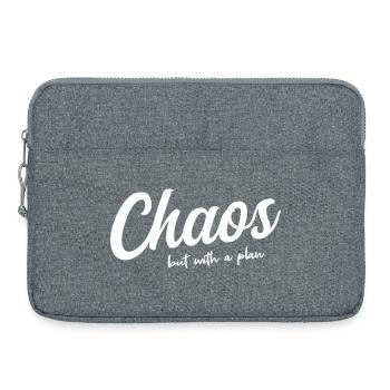 Systematic chaos - Laptop bag 15" - heather grey - Front