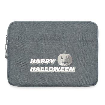 HAPPY HALLOWEEN - Laptoptasche 15" - Grau meliert - Vorne