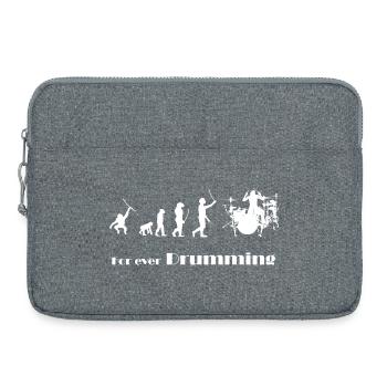 Evolution - For ever Drumming - Laptoptasche 15" - Grau meliert - Vorne