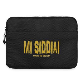 t-shirt Sicily t-shirt mi siddiai siciliano - Laptop bag 15" - black - Front