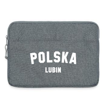 LUBIN, Polska, Pologne - Sacoche pour ordinateur portable 15 pouces - gris chiné - Devant