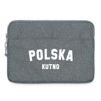 KUTNO Polska Poland Polen - Laptoptasche 15" - Grau meliert - Vorne