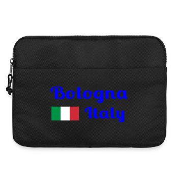 Bologne, Italie - Imprimés élégants - Sacoche pour ordinateur portable 15 pouces - noir - Devant