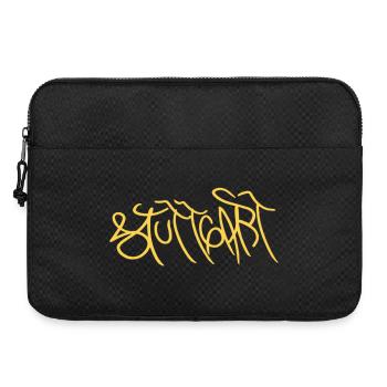 Kreatives Stuttgart Andenken - Laptoptasche 15" - Schwarz - Vorne
