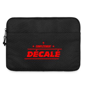 COMPLÈTEMENT DÉCALÉ !  - Sacoche pour ordinateur portable 15 pouces - noir - Devant