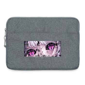 Come, go with me - Laptop bag 15" - heather grey - Front