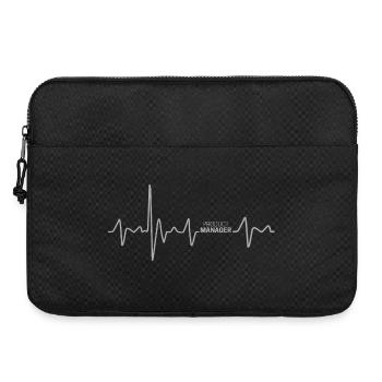 Chef de produit Heartbeat Rétro - Sacoche pour ordinateur portable 15 pouces - noir - Devant