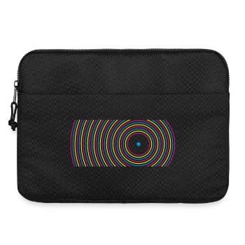 schallplatte - Laptoptasche 15" - Schwarz - Vorne