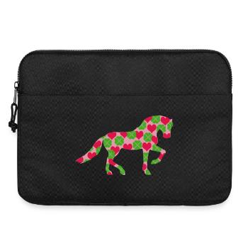 La chance des chevaux - Sacoche pour ordinateur portable 15 pouces - noir - Devant