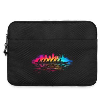 Rowing team Splotch - Laptop bag 15" - black - Front