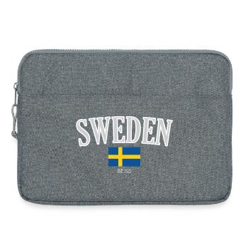 Schweden seit 1523 – Skandinavien Nostalgie - Laptoptasche 15" - Grau meliert - Vorne