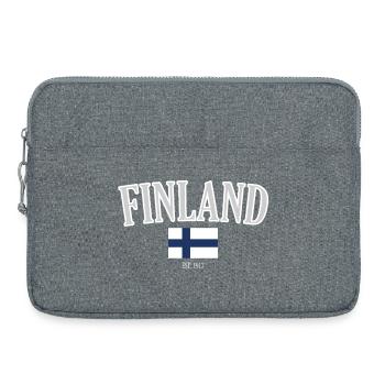 Finnland seit 1917 - Laptoptasche 15" - Grau meliert - Vorne