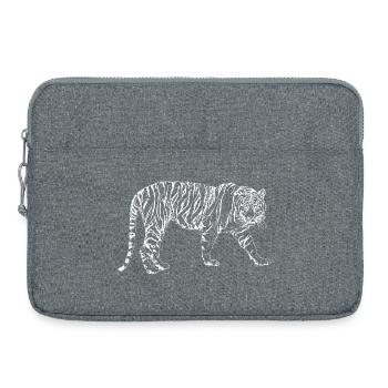 TIGER - Laptoptasche 15" - Grau meliert - Vorne