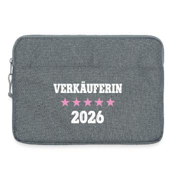 Saleswoman 2026 Training Profession Salesperson Women - Laptop bag 15" - heather grey - Front