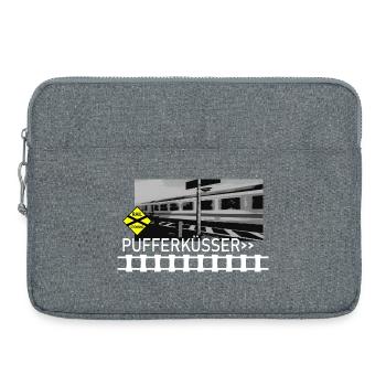 PUFFERKÜSSER - Laptoptasche 15" - Grau meliert - Vorne