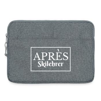 Après Ski Instructor Party Humor - Laptop bag 15" - heather grey - Front