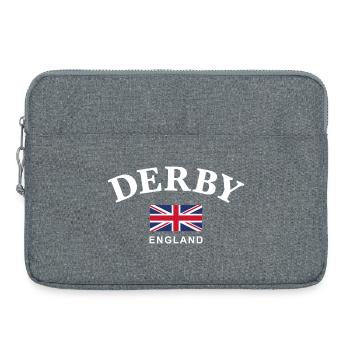 Derby, England - Laptoptasche 15" - Grau meliert - Vorne