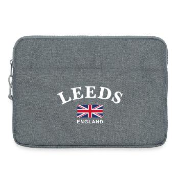 Leeds, England - Laptop bag 15" - heather grey - Front