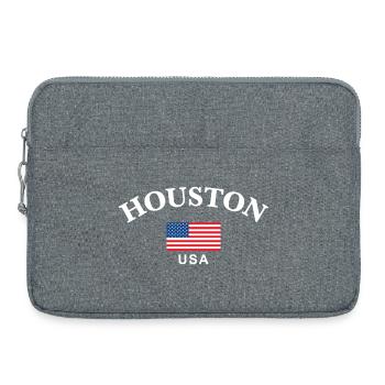 Houston, États-Unis - Sacoche pour ordinateur portable 15 pouces - gris chiné - Devant