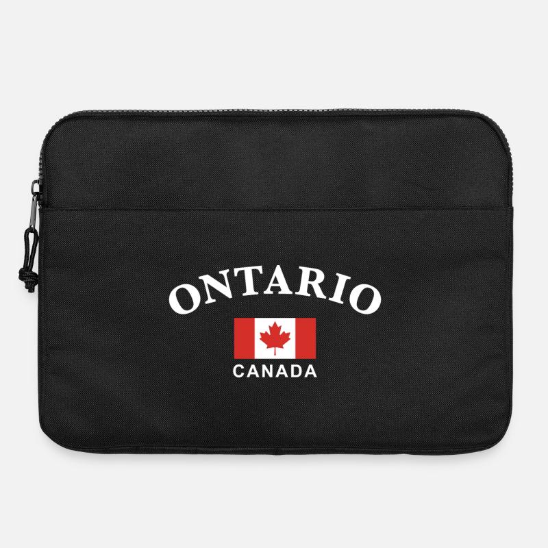 Ontario, Canada - Sacoche pour ordinateur portable 15 pouces - noir