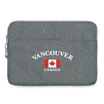 Vancouver, Kanada - Laptoptasche 15" - Grau meliert - Vorne