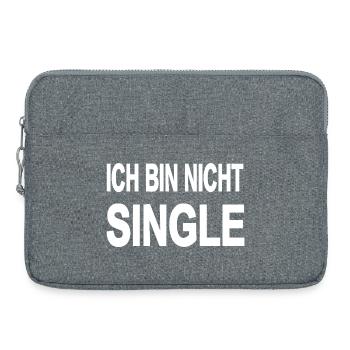 Single - Laptoptasche 15" - Grau meliert - Vorne