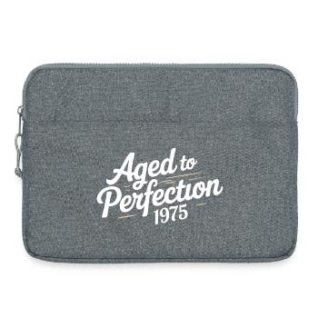 1975 Design für den 51 – Seit 51 Jahren - Laptoptasche 15" - Grau meliert - Vorne