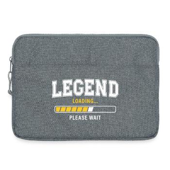 Chargement de la légende, veuillez patienter, s’il vous plaît - Sacoche pour ordinateur portable 15 pouces - gris chiné - Devant