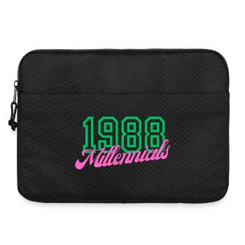 1988 Millennial Digital Keynote Design - Laptop bag 15" - black - Front
