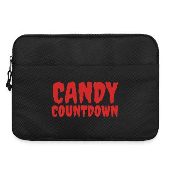 Vivid Candy Countdown Titeldesign - Laptoptasche 15" - Schwarz - Vorne