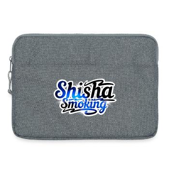 Fumer la chicha - Sacoche pour ordinateur portable 15 pouces - gris chiné - Devant