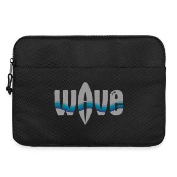Sea Waves Surfer Design - Laptop bag 15" - black - Front