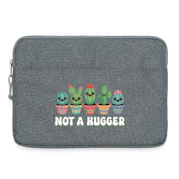 Hugger Plante Drôle Cactus Succulente - Sacoche pour ordinateur portable 15 pouces - gris chiné - Devant