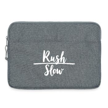 Rush Slow Hustle vs Serenity - Laptop bag 15" - heather grey - Front