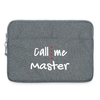 Master 2026 Graduation Graduation - Laptop bag 15" - heather grey - Front