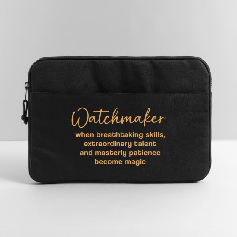 Clockwork Clock Laptop bag 15"