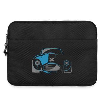 voiture de sport cobra V8 musclecars oldtimer voiture - Sacoche pour ordinateur portable 15 pouces - noir - Devant